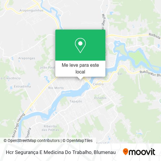 Hcr Segurança E Medicina Do Trabalho mapa