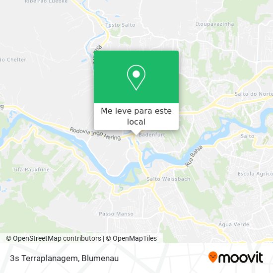 3s Terraplanagem mapa