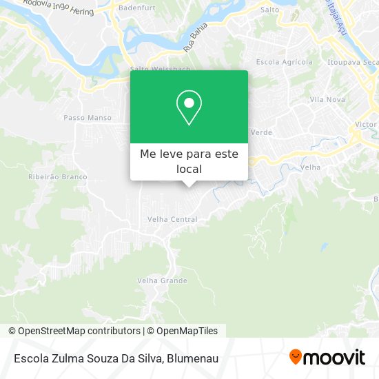 Escola Zulma Souza Da Silva mapa