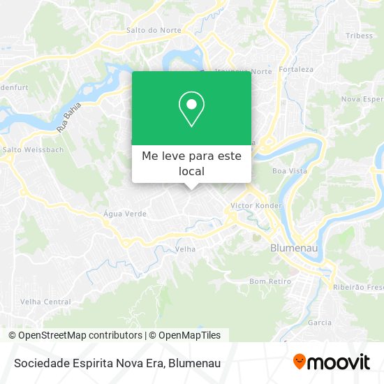 Sociedade Espirita Nova Era mapa