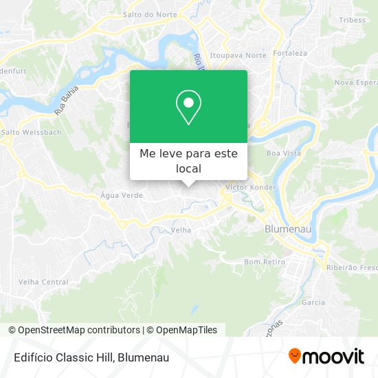 Edifício Classic Hill mapa