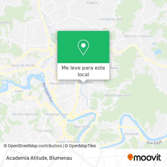 Academia Atitude mapa