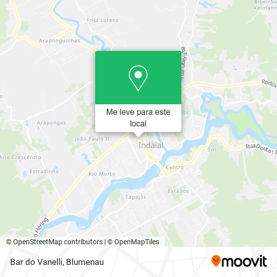 Bar do Vanelli mapa