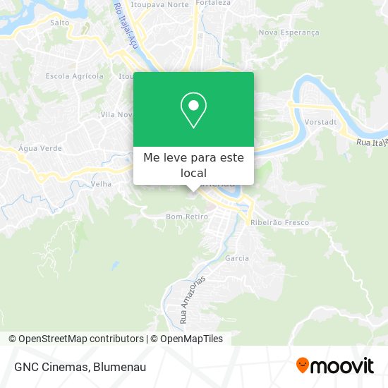 GNC Cinemas mapa