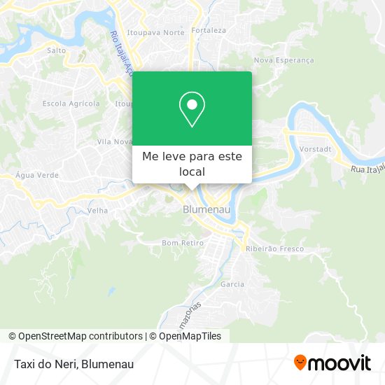 Taxi do Neri mapa