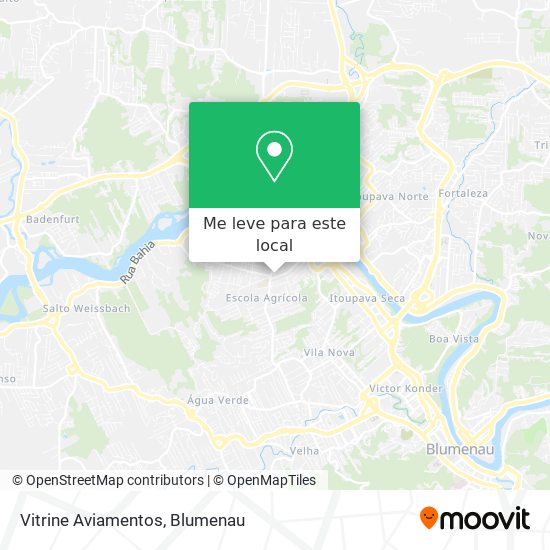 Vitrine Aviamentos mapa