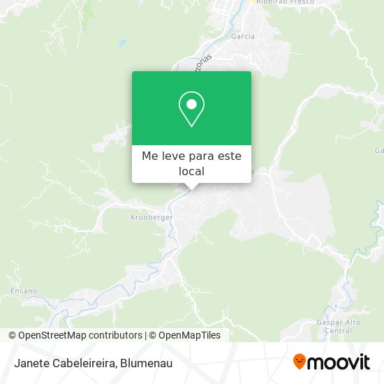 Janete Cabeleireira mapa