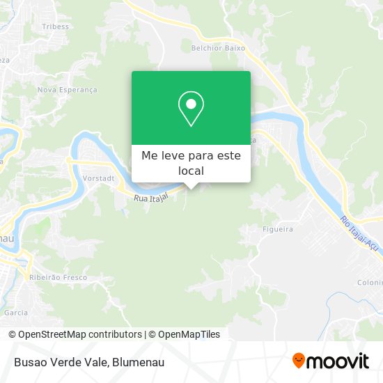 Busao Verde Vale mapa