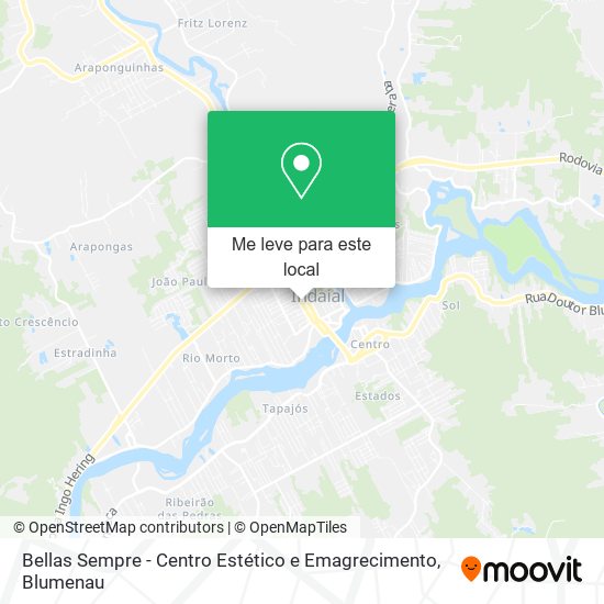 Bellas Sempre - Centro Estético e Emagrecimento mapa