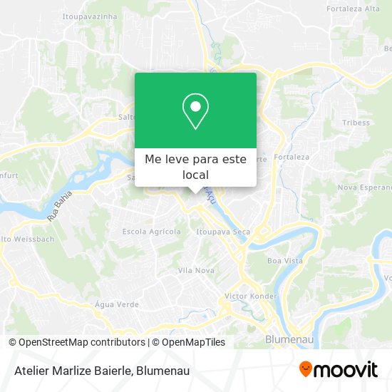 Atelier Marlize Baierle mapa