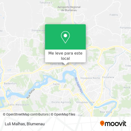 Luli Malhas mapa