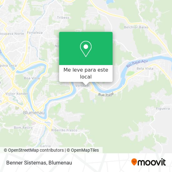 Benner Sistemas mapa