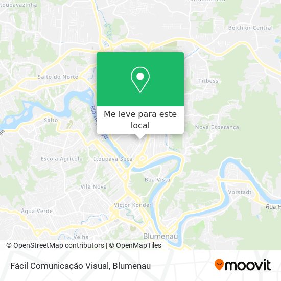 Fácil Comunicação Visual mapa
