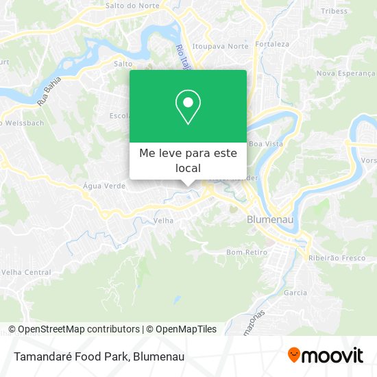 Tamandaré Food Park mapa