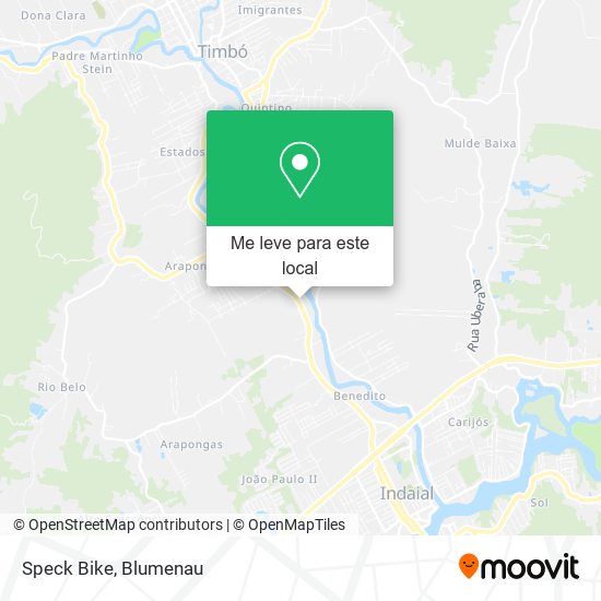 Speck Bike mapa