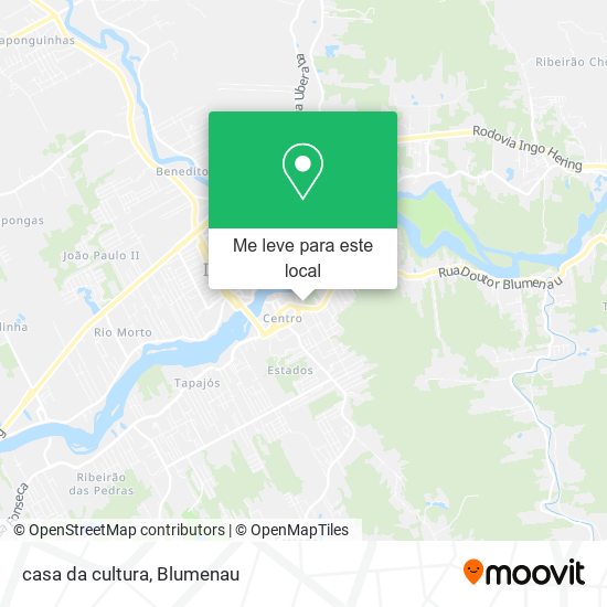 casa da cultura mapa
