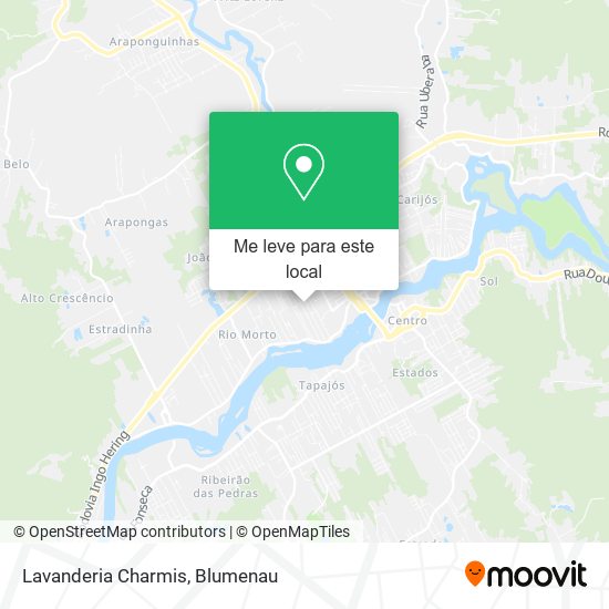 Lavanderia Charmis mapa