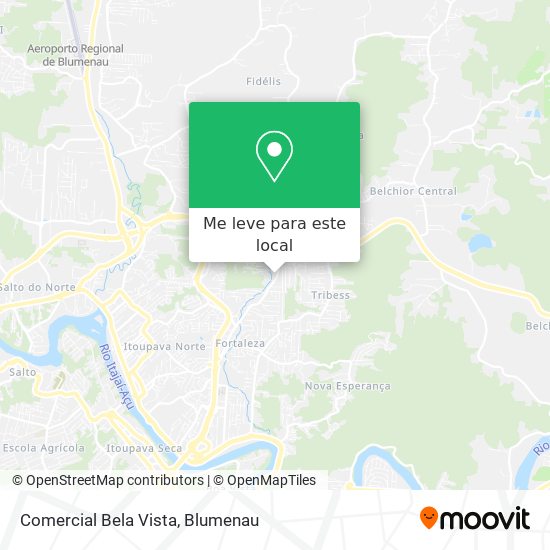 Comercial Bela Vista mapa