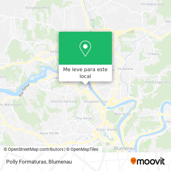 Polly Formaturas mapa
