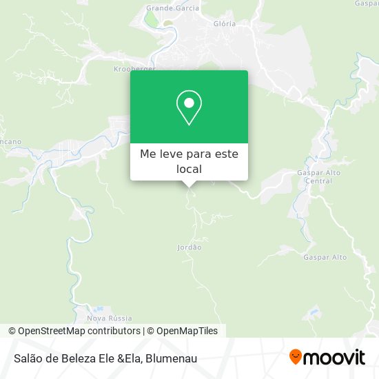 Salão de Beleza Ele &Ela mapa