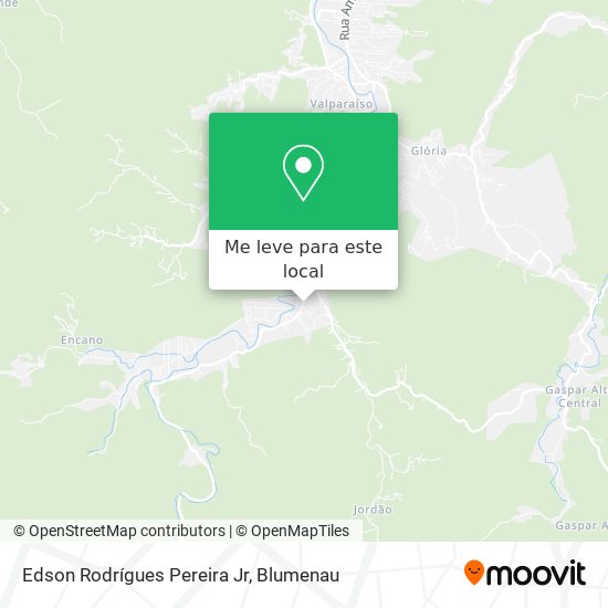 Edson Rodrígues Pereira Jr mapa