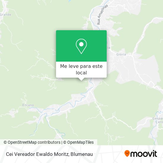 Cei Vereador Ewaldo Moritz mapa