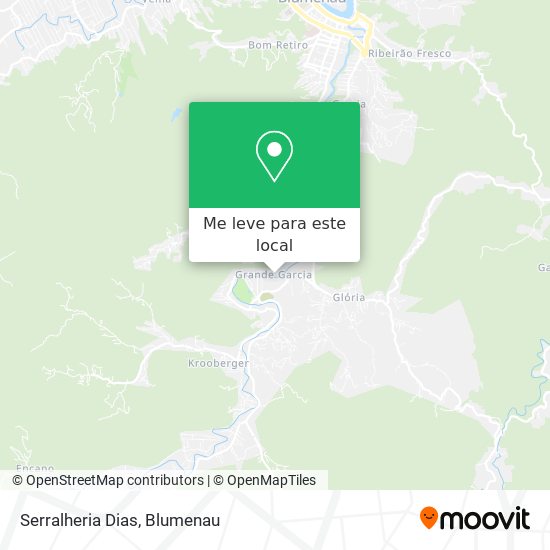 Serralheria Dias mapa