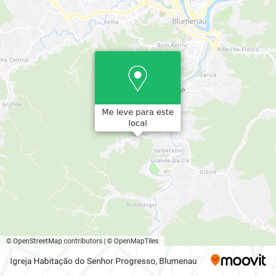 Igreja Habitação do Senhor Progresso mapa