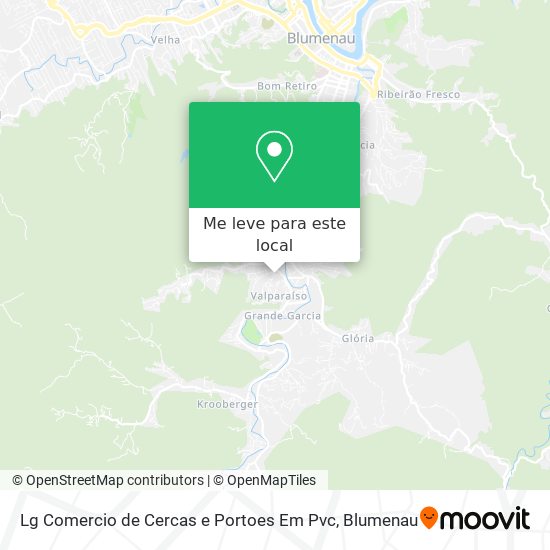 Lg Comercio de Cercas e Portoes Em Pvc mapa