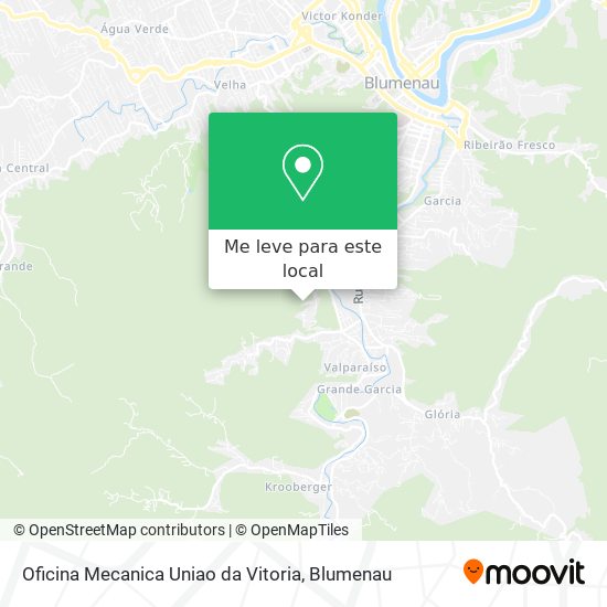 Oficina Mecanica Uniao da Vitoria mapa
