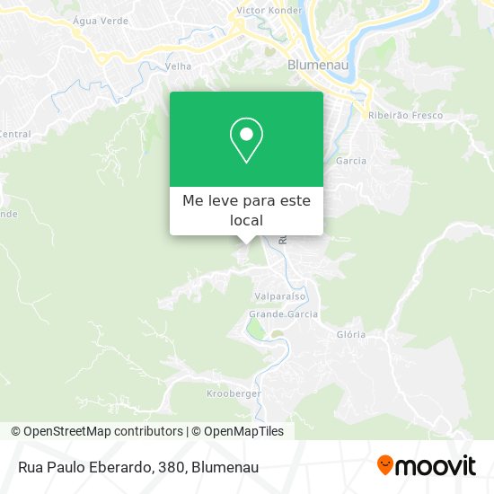Rua Paulo Eberardo, 380 mapa