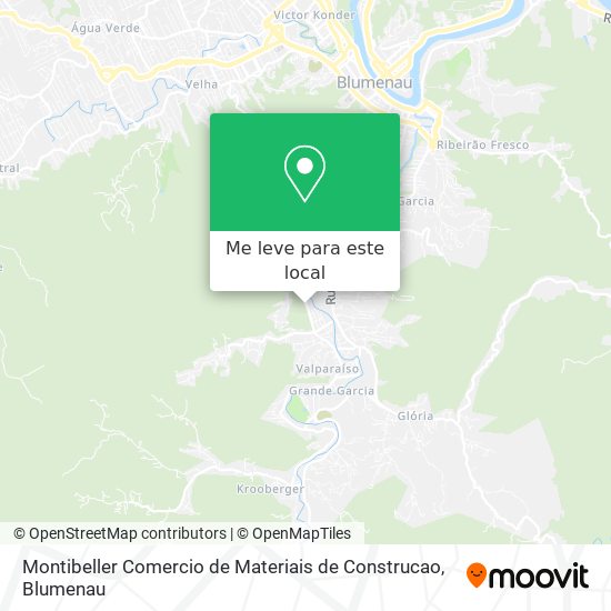 Montibeller Comercio de Materiais de Construcao mapa