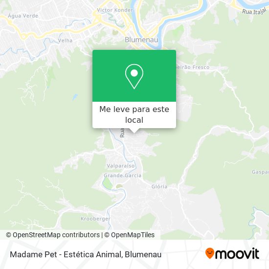 Madame Pet - Estética Animal mapa