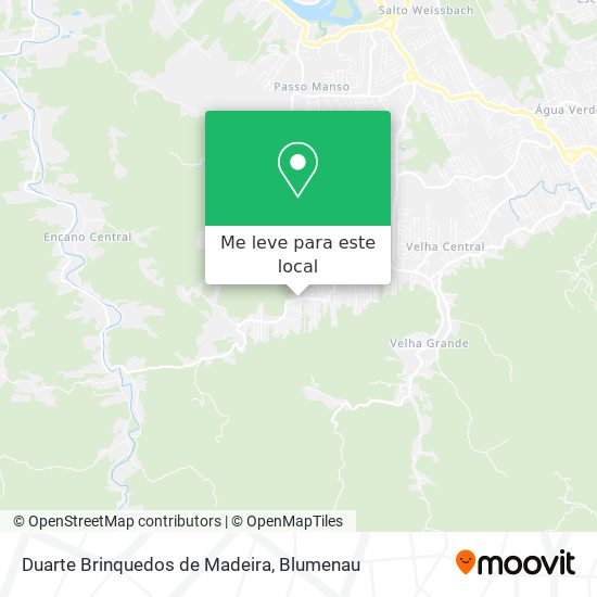 Duarte Brinquedos de Madeira mapa