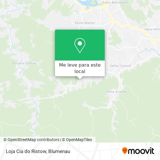 Loja Cia do Ristow mapa