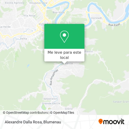 Alexandre Dalla Rosa mapa
