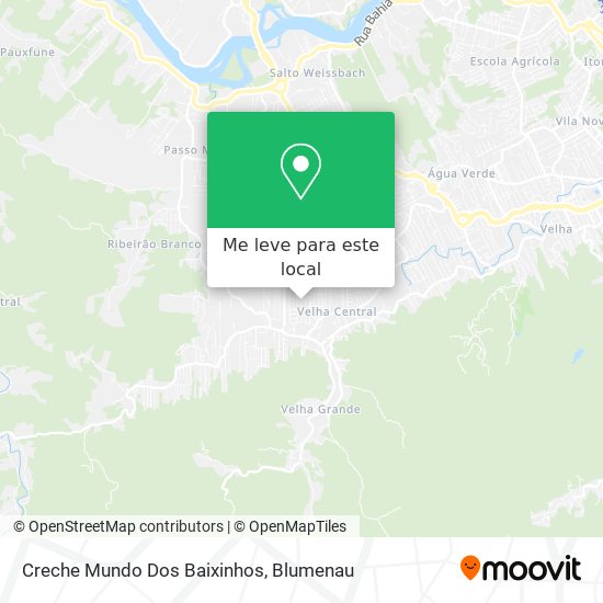 Creche Mundo Dos Baixinhos mapa
