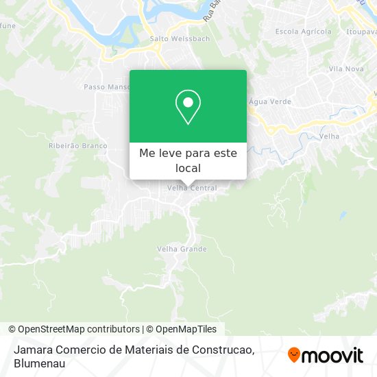 Jamara Comercio de Materiais de Construcao mapa