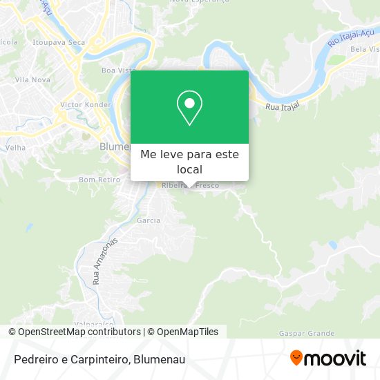 Pedreiro e Carpinteiro mapa