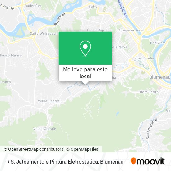 R.S. Jateamento e Pintura Eletrostatica mapa