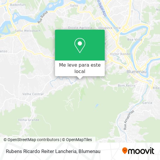 Rubens Ricardo Reiter Lancheria mapa
