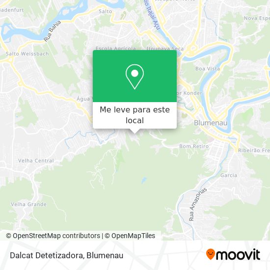 Dalcat Detetizadora mapa