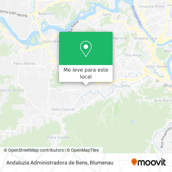 Andaluzia Administradora de Bens mapa