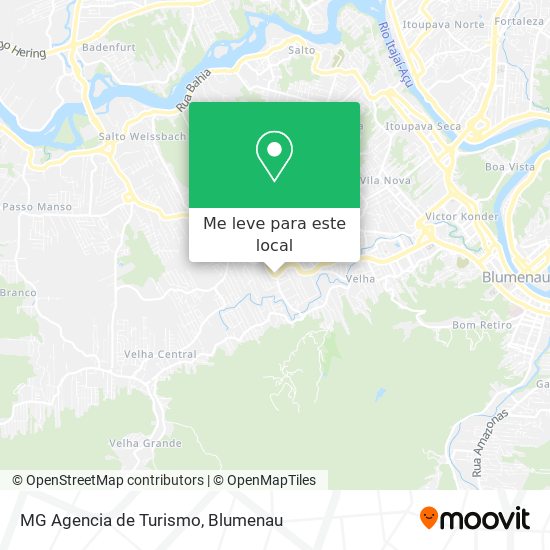 MG Agencia de Turismo mapa