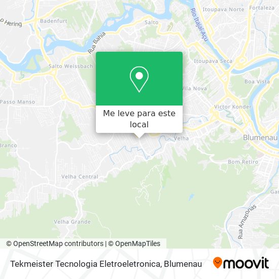 Tekmeister Tecnologia Eletroeletronica mapa