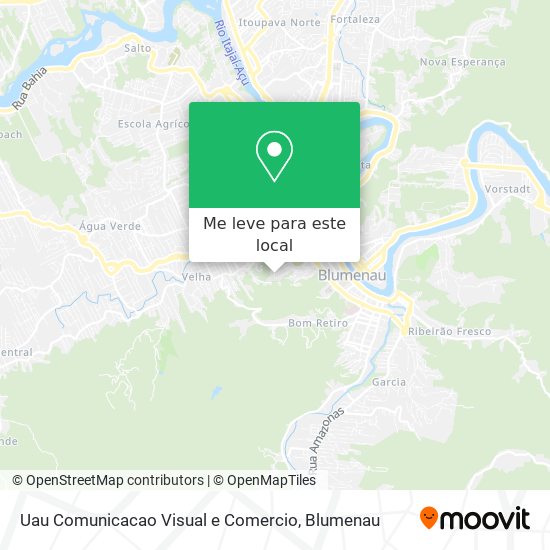Uau Comunicacao Visual e Comercio mapa