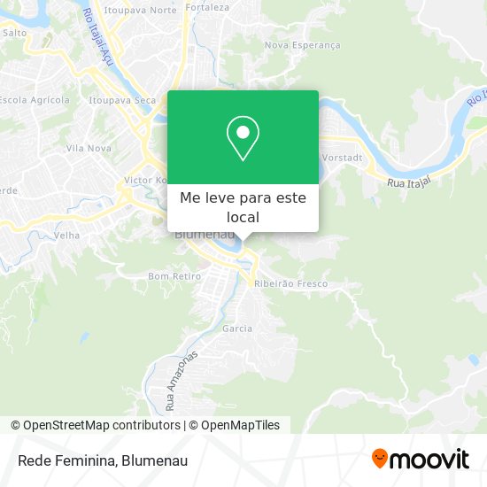Rede Feminina mapa