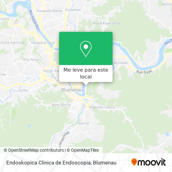 Endoskopica Clinica de Endoscopia mapa