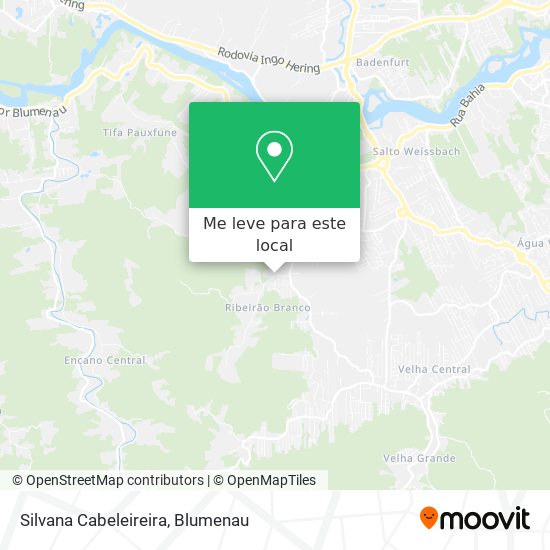 Silvana Cabeleireira mapa