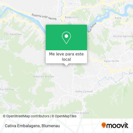 Cativa Embalagens mapa